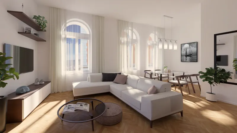Palazzo Haggi — Apt. 4 · 113 sqm · floor 2 · San Vito, Trieste